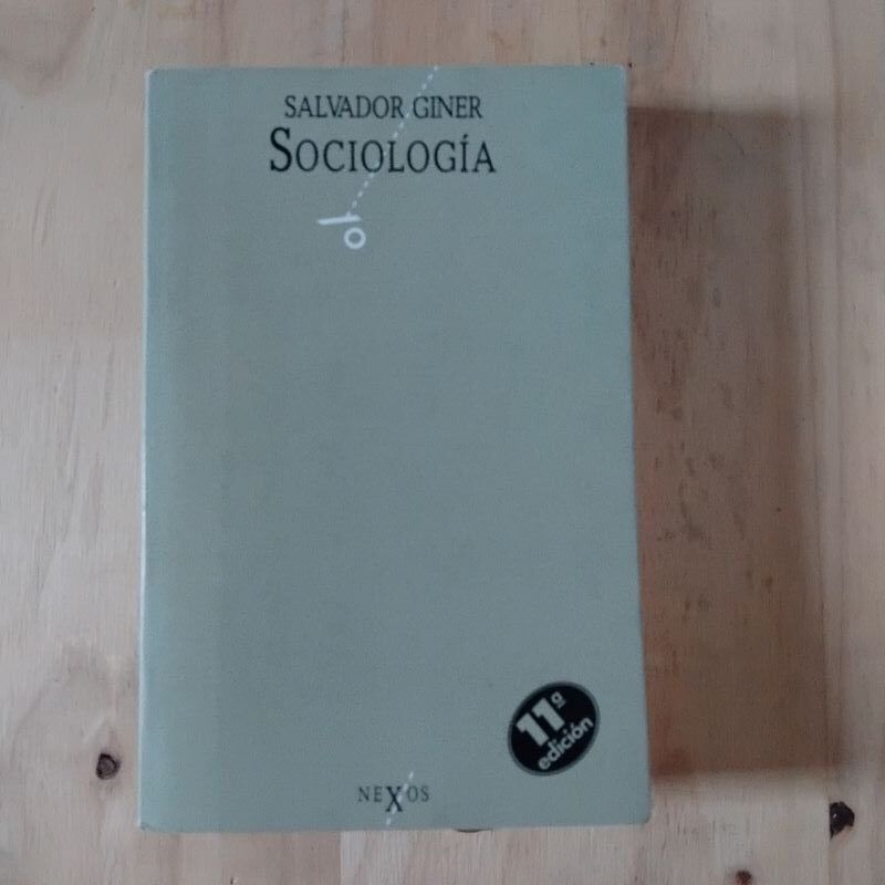 Sociología, de Salvador Giner