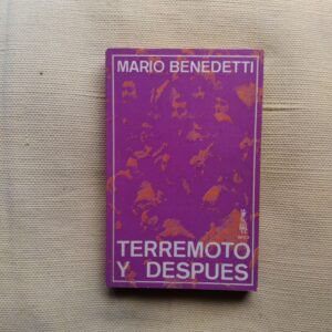 Terremoto y después, de Mario Benedetti