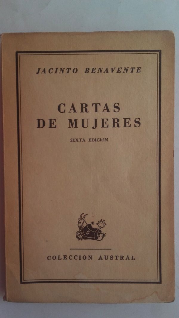 Cartas de mujeres, de Jacinto Benavente