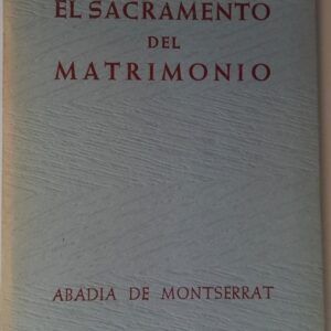 El sacramento del matrimonio