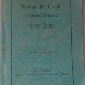 Novena de gracia al Glorioso Patriarca San José