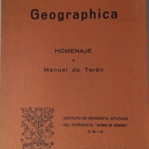 Geographica. Homenaje a Manuel de Terán