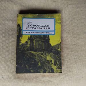 Crónicas italianas, de Henri Beyle (Stendhal)