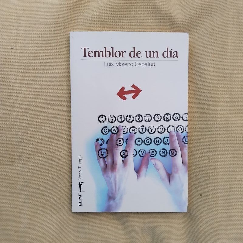 Temblor de un día, de Luis Moreno Caballud
