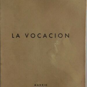 La vocación, de Mª Josefa Segovia Morón