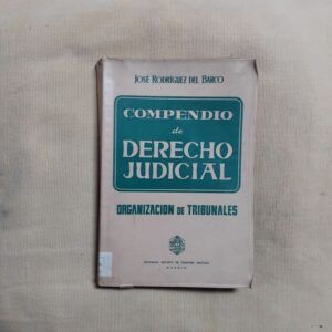 Compendio de derecho judicial