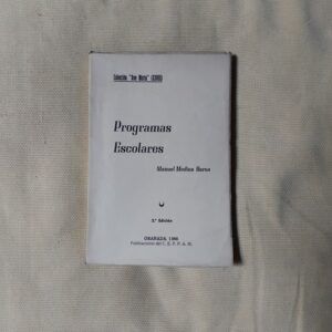 Programas escolares, de Manuel Medina Barea