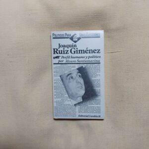 Joaquín Ruiz Giménez, de Álvaro Santamarina