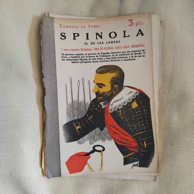 Spínola el de Las lanzas y otros retratos históricos: Ana de Austria, Luisa Sigea, Rosmithal, de