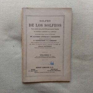 Solfeo de los solfeos. Volumen 2A