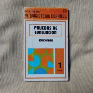 Pruebas de evaluación 1 curso. Solucionario