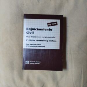 Enjuiciamiento Civil. Ley y disposiciones complementarias