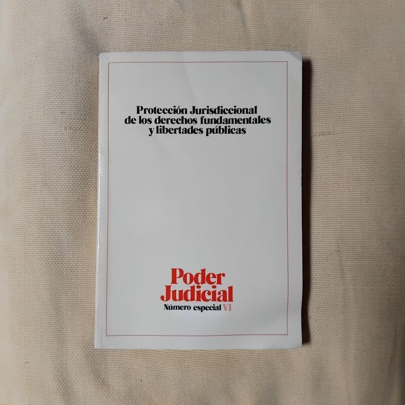 Revista Poder Judicial Número Especial VI.