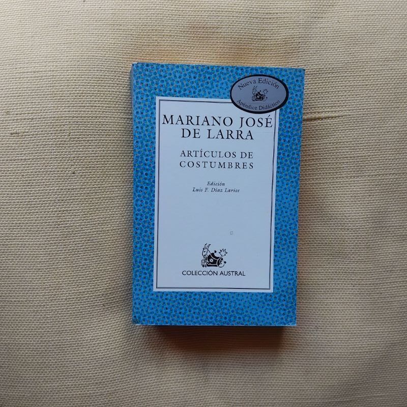 Artículos de costumbres, de Mariano José de Larra