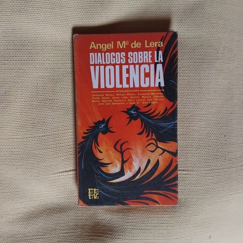 Diálogos sobre la violencia, de Ángel Mº de Lera