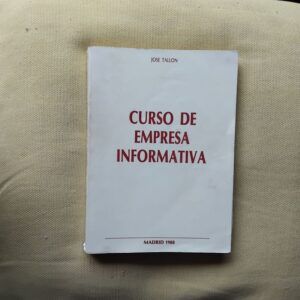 Curso de empresa informativa, de José Tallón