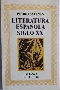 Literatura española siglo XX, de Pedro Salinas
