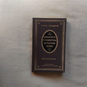 Historia del hombre, de G.H.R. v. Koenigswald