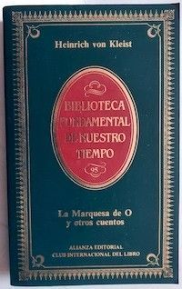 La Marquesa de O y otros cuentos, de Heinrich von Kleist