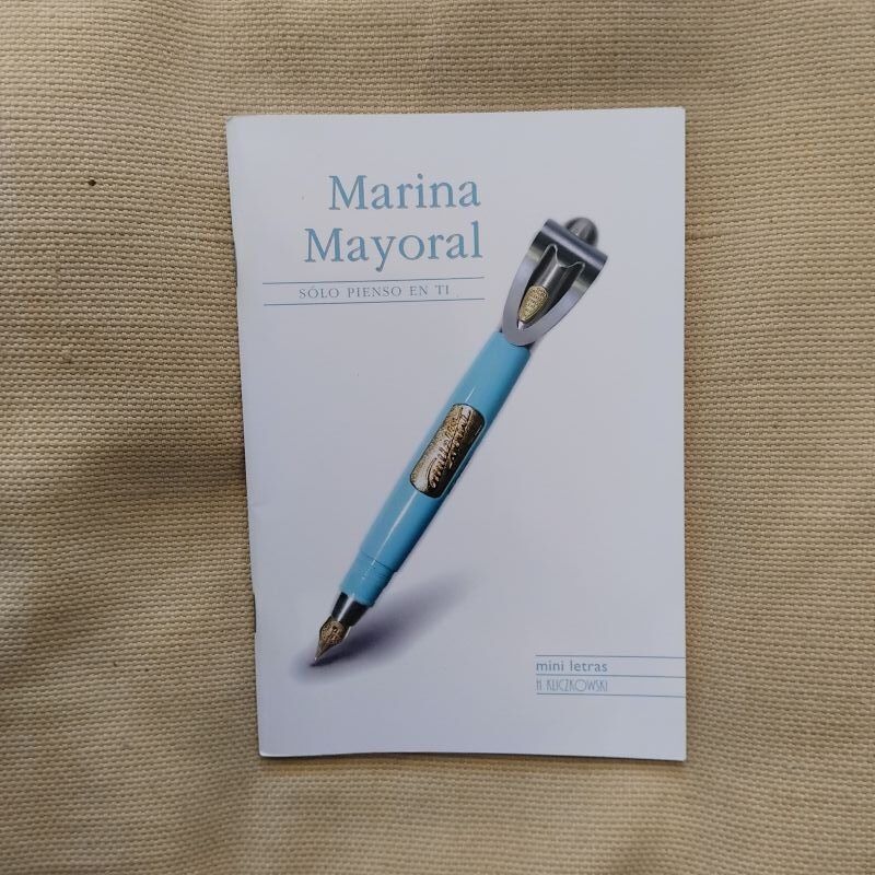 Sólo pienso en ti, de Marina Mayoral