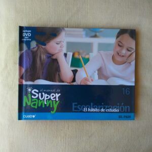 El manual de Super Nanny 16. Escolarización. El hábito de estudio (con DVD)