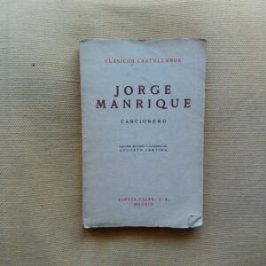 Cancionero, de Jorge Manrique