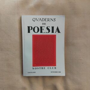 Quaderns de poesía Les Planes