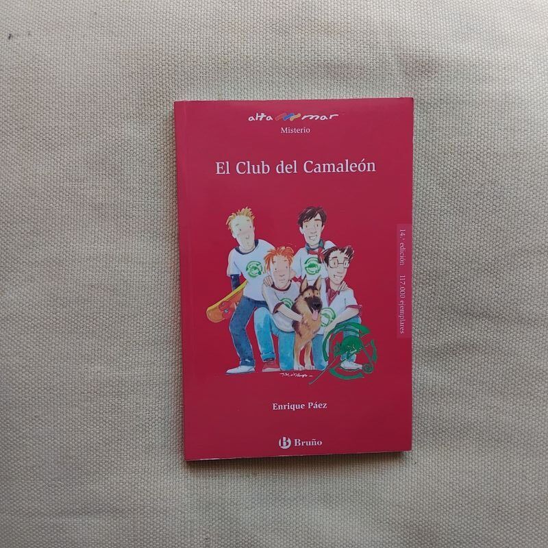 El Club del Camaleón, de Enrique Páez