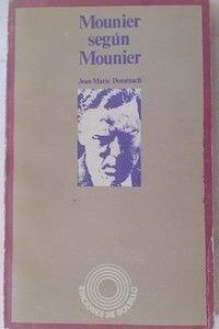 Mounier según Mounier, de Jean-Marie Doménach
