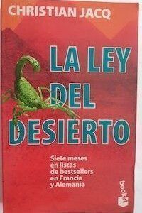 La ley del desierto (El juez de Egipto II), de Christian Jacq