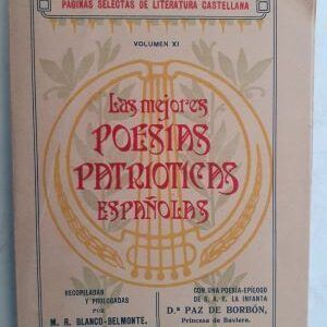 Las mejores poesías patrióticas españolas volumen XI