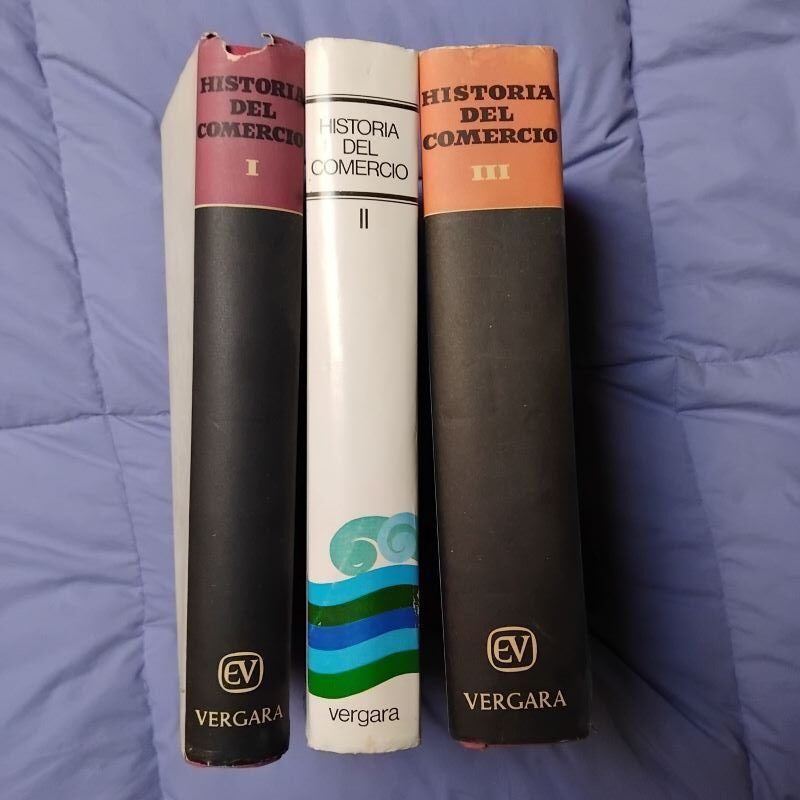 La historia del comercio tomos I, II y III, de Jacques Lacour-Gayet - Imagen 2