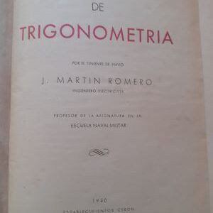 Elementos de trigonometría, de J. Martín Romero