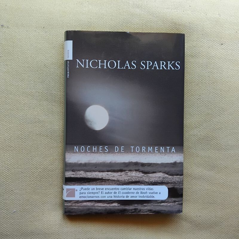 Noches de tormenta, de Nicholas Sparks