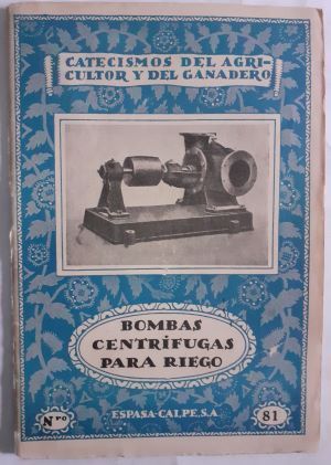 Bombas centrífugas para riego