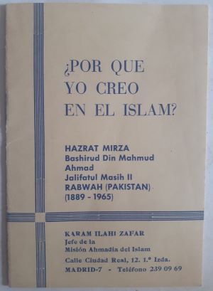 ¿Por qué yo creo en el islam?, de Hazrat Mirza