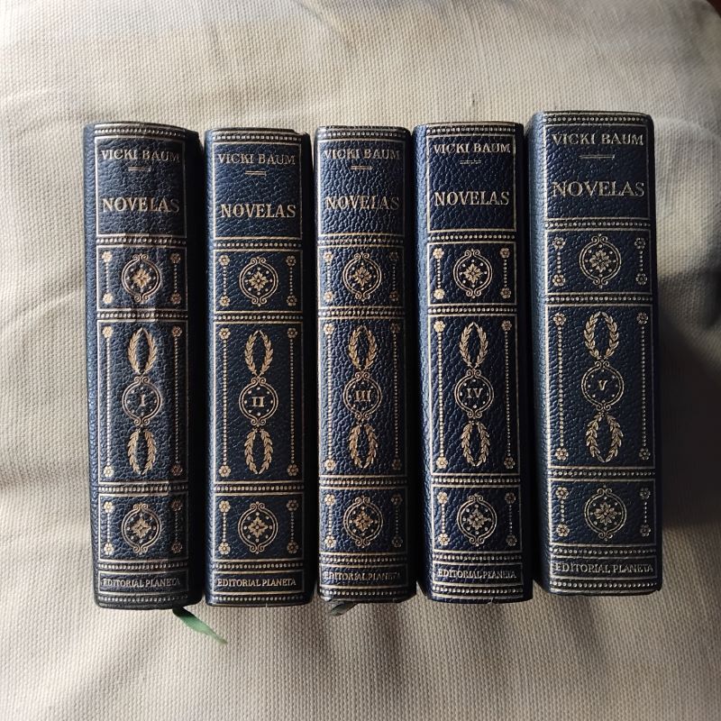 Novelas (tomos I, II, III, IV y V), de Vicki Baum