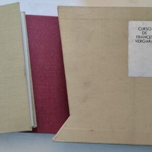 Curso de francés Vergara (caja con libro y dos carpetas con 12 discos sencillos), de Ernst Kenter