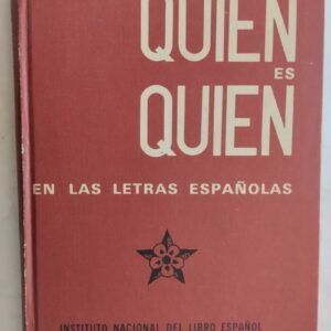 Quién es quién en las letras españolas