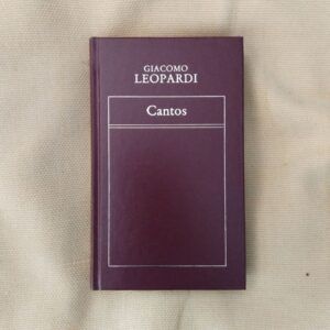 Cantos, de Giacomo Leopardi