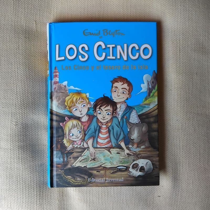 Los Cinco y el tesoro de la isla, de Enid Blyton