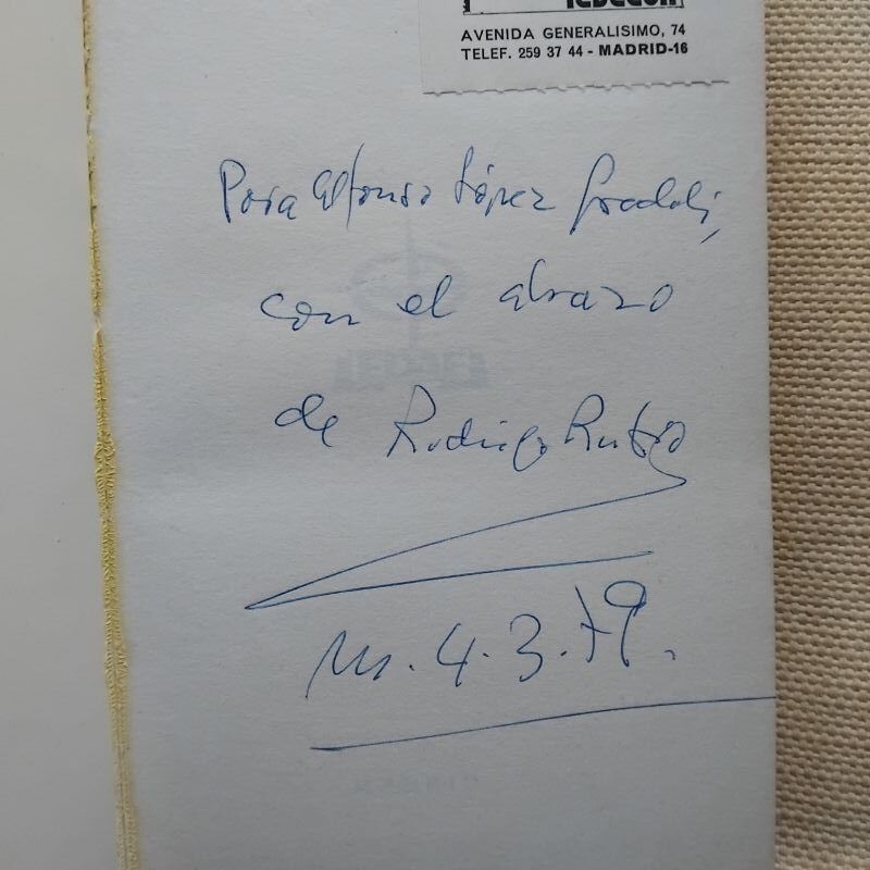 La silla de oro (Firmado por el autor), de Rodrigo Rubio - Imagen 2