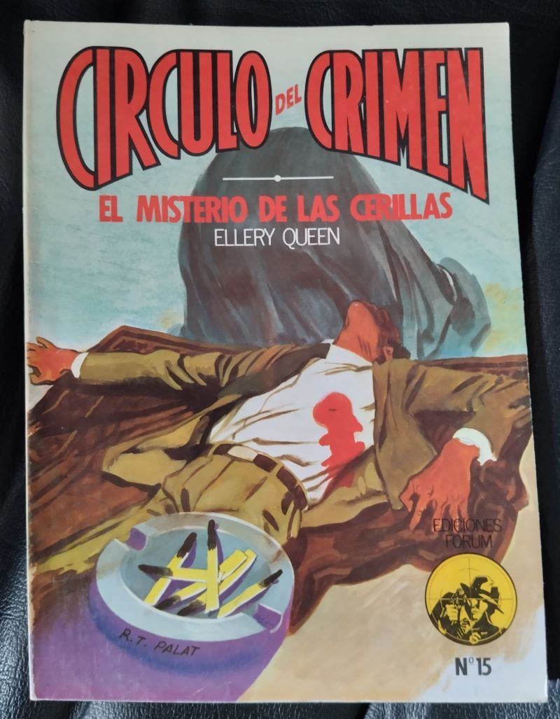 El misterio de las cerillas (Círculo del Crimen 15), de Ellery Queen