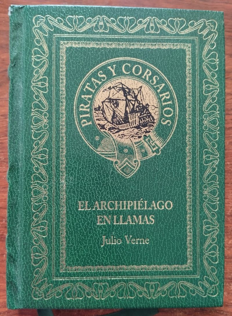 El archipiélago en llamas, de Julio Verne