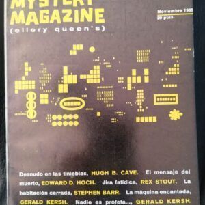 Mystery Magazine (Ellery Queen's) Noviembre 1965