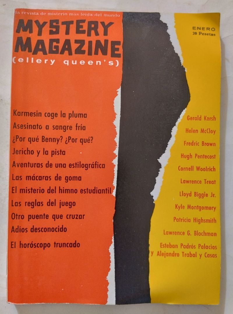 Mystery Magazine (Ellery Queen's) Enero 1965