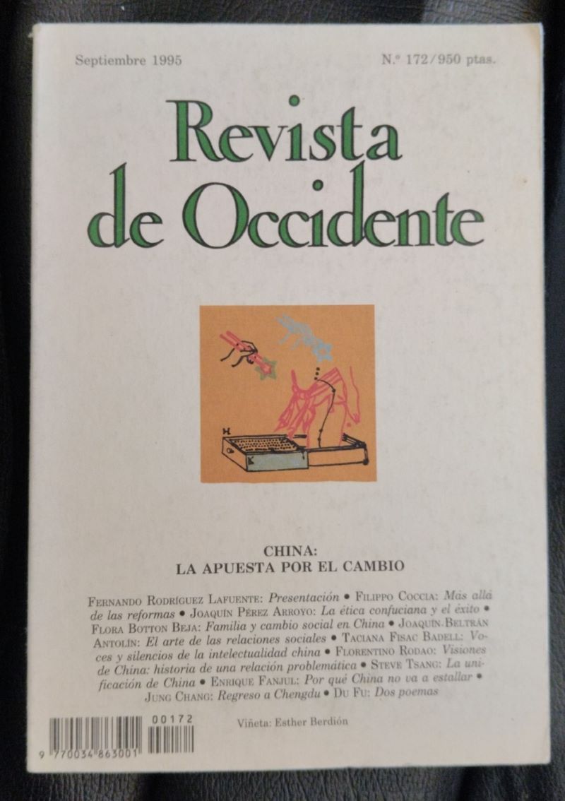 Revista de Occidente nº 172. China. La apuesta por el cambio