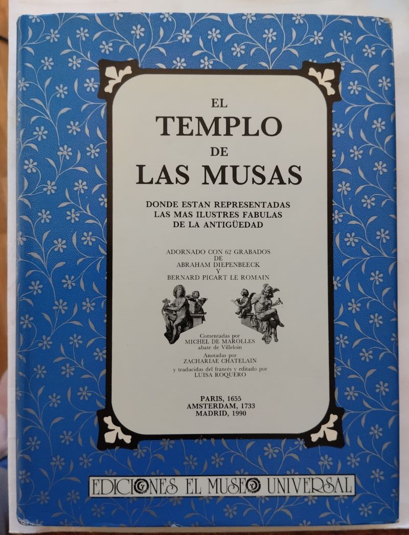 El templo de las musas, donde están representadas las más ilustres fábulas de la Antigüedad