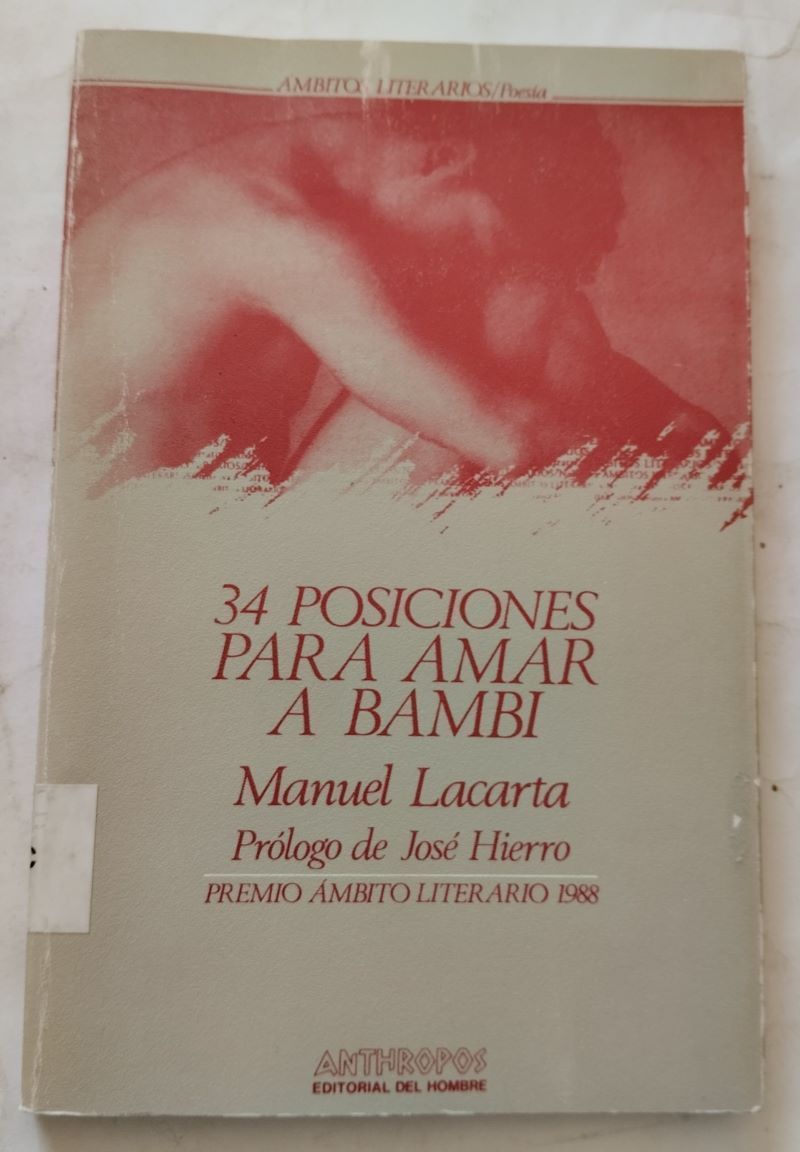 34 posiciones para amar a Bambi, de Manuel Lacarta