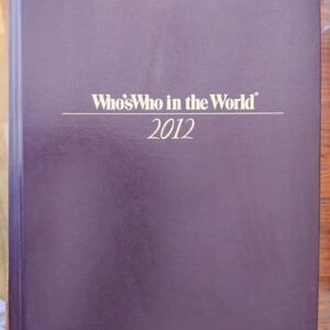 Who's Who in the World 2012